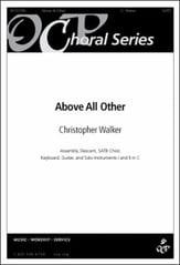 Above All Other SATB choral sheet music cover